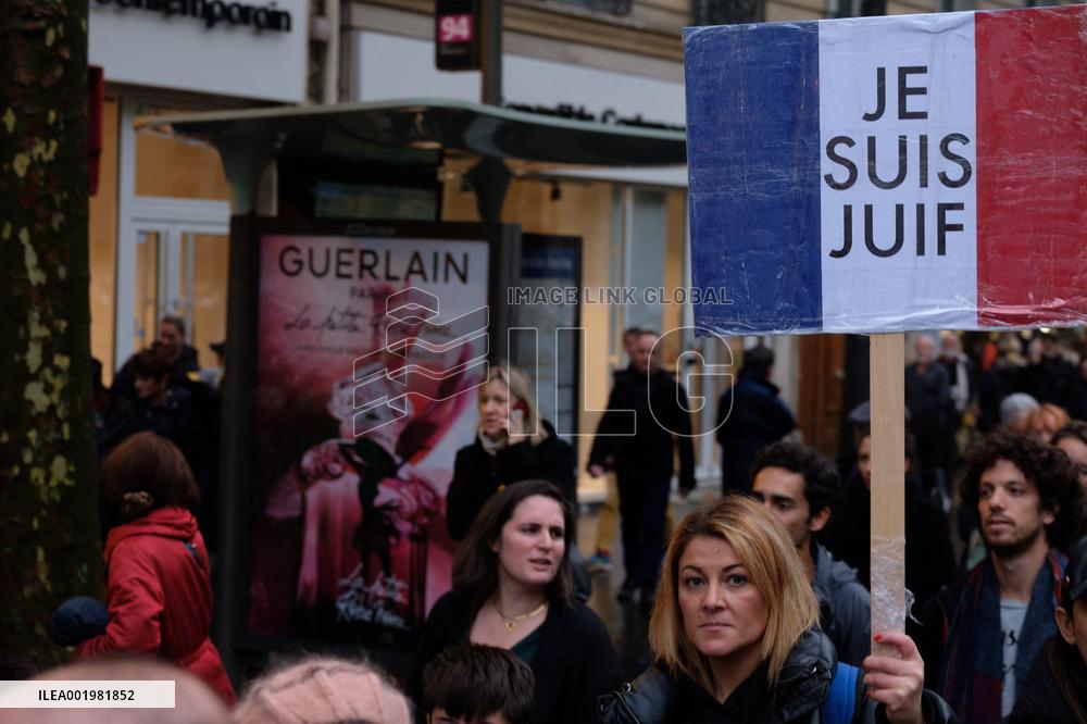 March Against Antisemitism - Paris