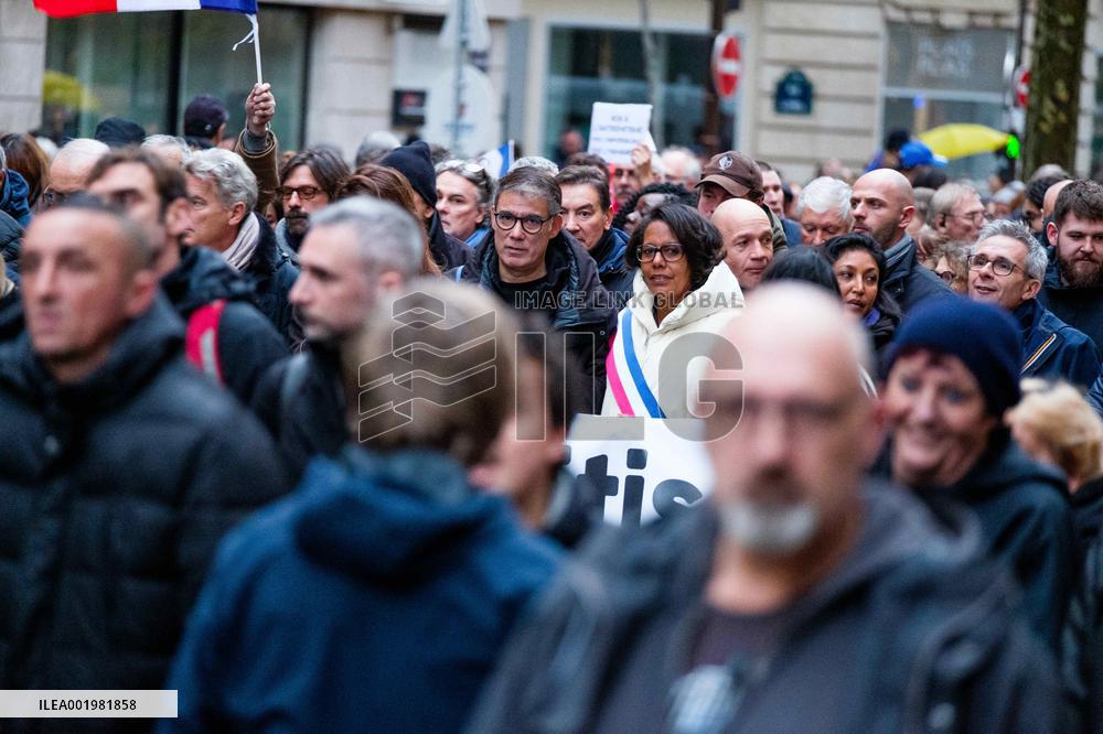 March Against Antisemitism - Paris