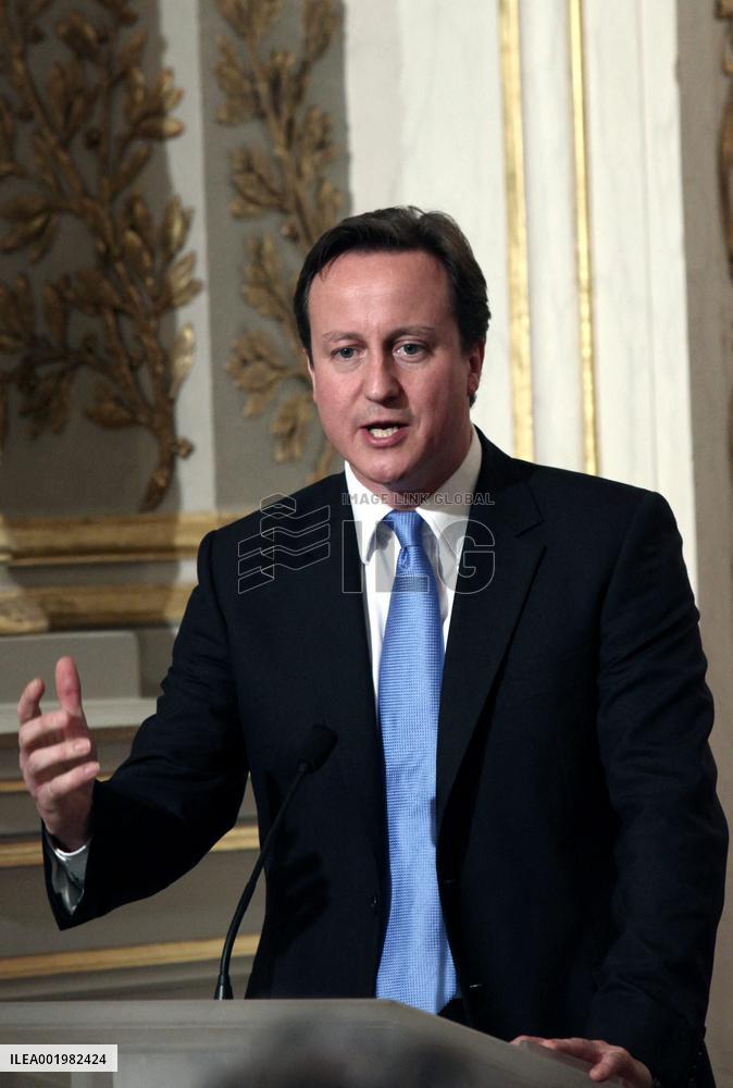 Former UK PM Cameron To Return As Foreign Secretary
