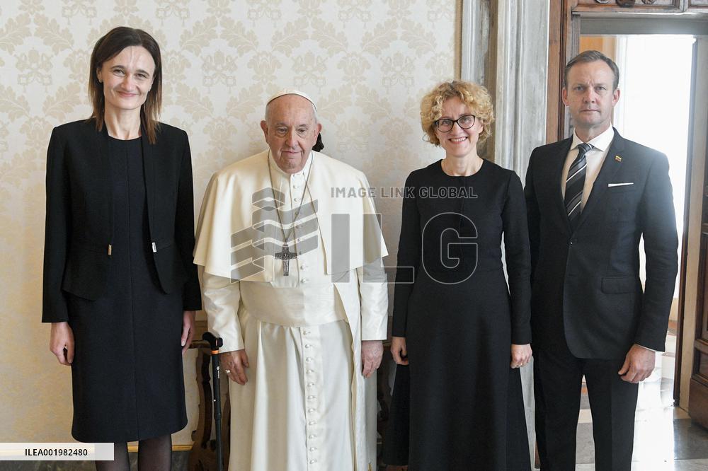 Pope Francis Holds Audiences - Vatican