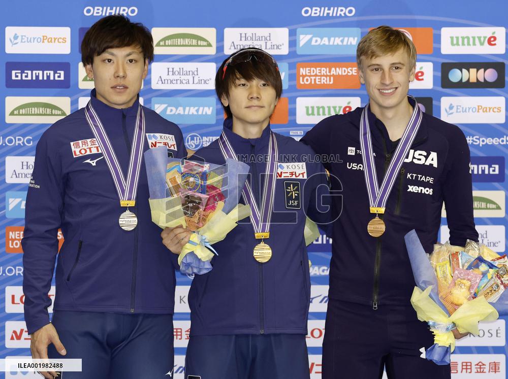 Speed skating: World Cup in Obihiro