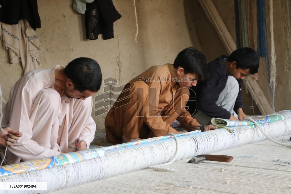 AFGHANISTAN-CARPET INDUSTRY-CHINESE MARKET