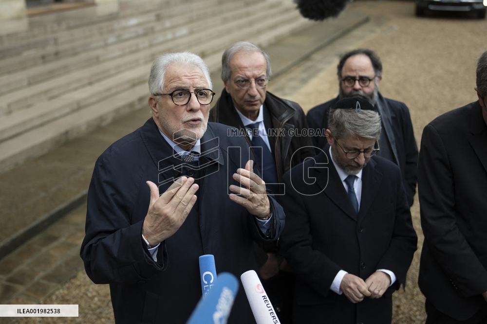 Religious Representatives At The Elysee - Paris