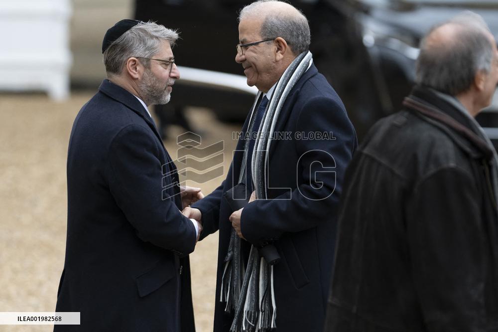 Religious Representatives At The Elysee - Paris
