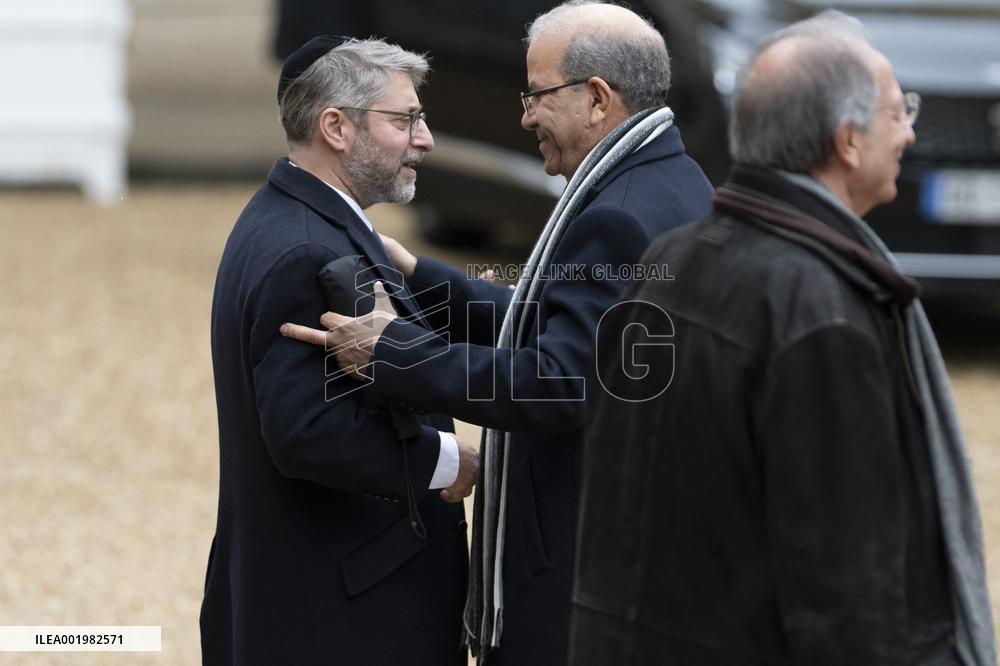 Religious Representatives At The Elysee - Paris