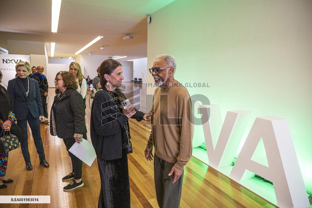 Brazilian musician and composer Gilberto Gil receives the title of doctor 'honoris causa'