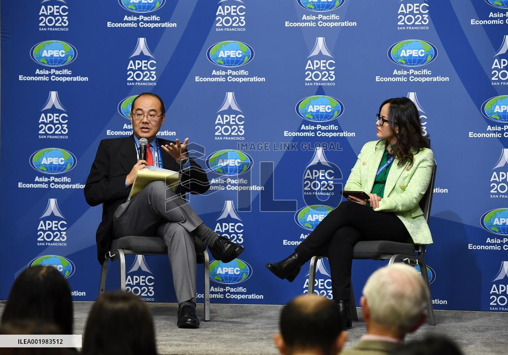 U.S.-SAN FRANCISCO-APEC-PRESS BRIEFING