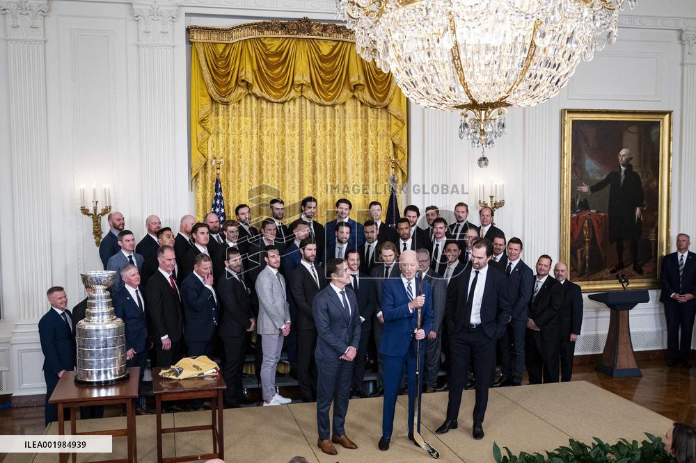 Vegas Golden Knights Honored by Biden at the White House