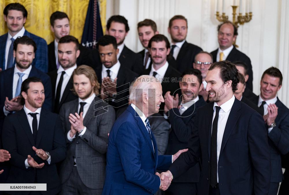 Vegas Golden Knights Honored by Biden at the White House