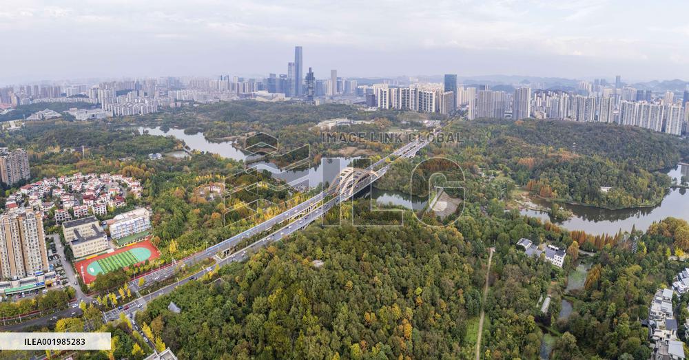 Guanshanhu Park Scenery in Guiyang
