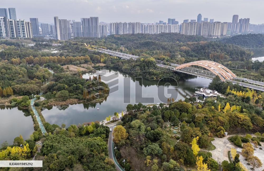Guanshanhu Park Scenery in Guiyang