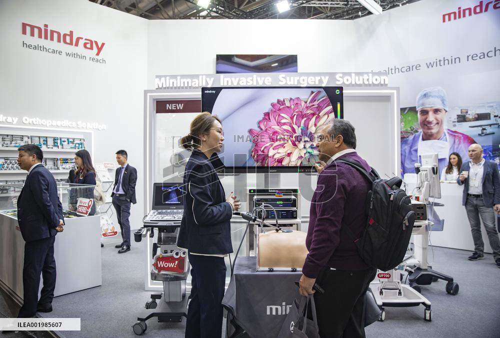GERMANY-DUSSELDORF-MEDICA 2023 MEDICAL TECHNOLOGY TRADE FAIR