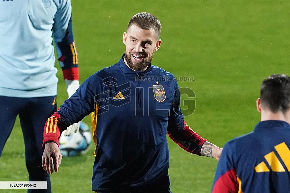 National Football Team Training - Spain