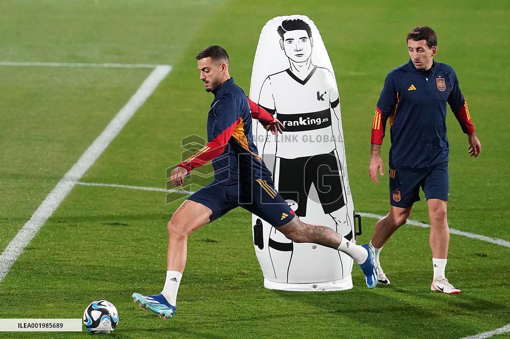 National Football Team Training - Spain