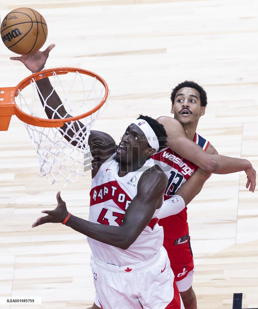 (SP)CANADA-TORONTO-BASKETBALL-NBA-WIZARDS VS RAPTORS