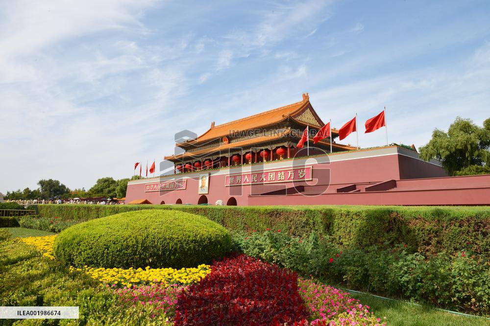 CHINA-BEIJING-CENTRAL AXIS-AUTUMN SCENERY (CN)
