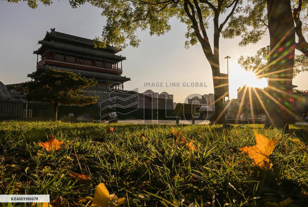 CHINA-BEIJING-CENTRAL AXIS-AUTUMN SCENERY (CN)