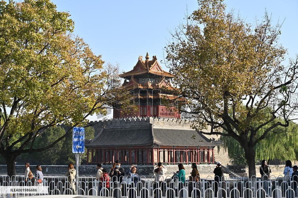 CHINA-BEIJING-CENTRAL AXIS-AUTUMN SCENERY (CN)