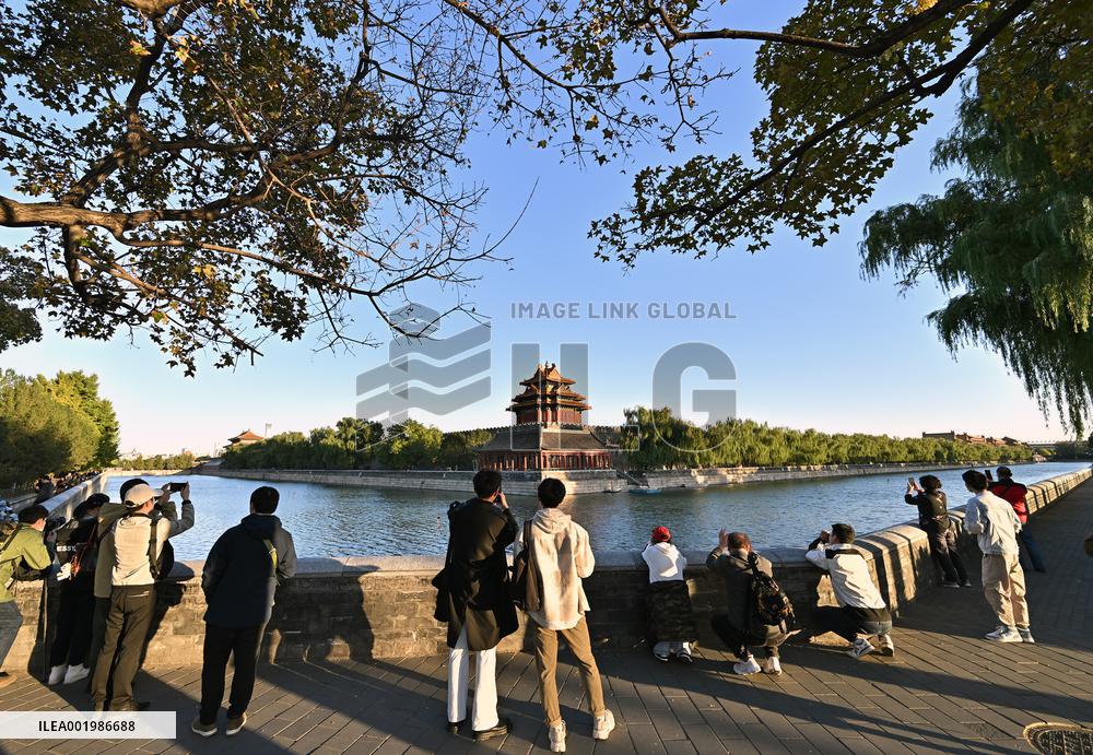 CHINA-BEIJING-CENTRAL AXIS-AUTUMN SCENERY (CN)