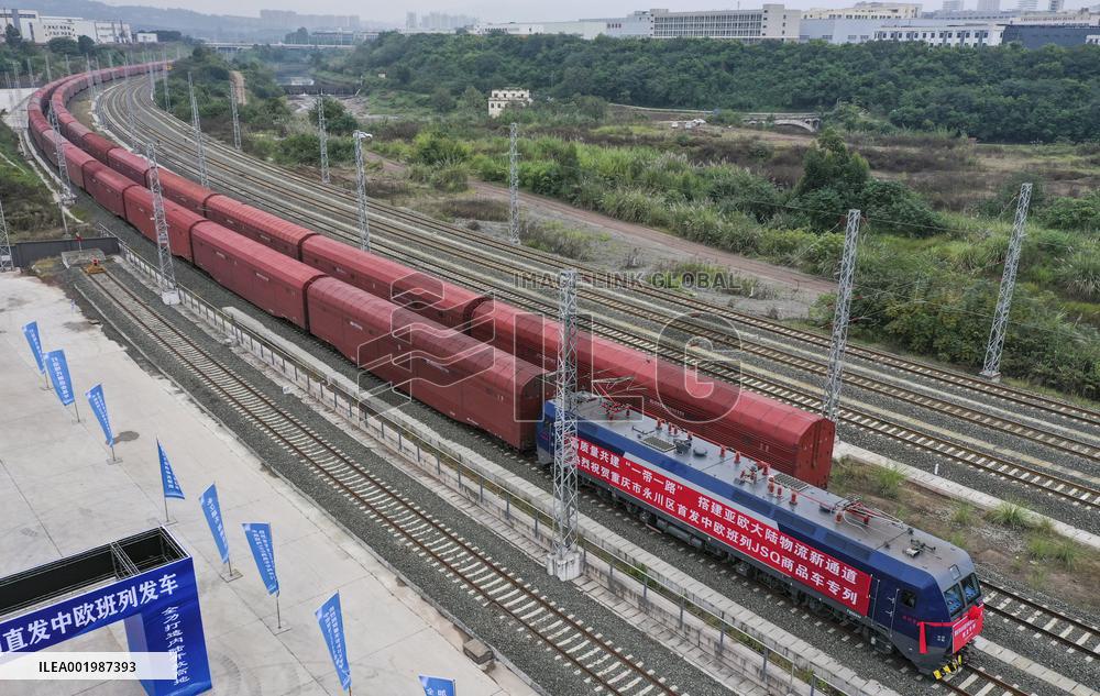 CHINA-CHONGQING-EUROPE-FREIGHT TRAIN-LAUNCH (CN)