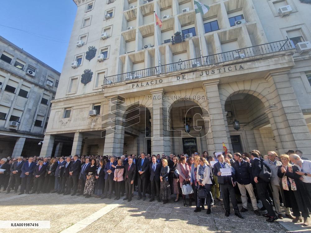 Judges And Magistrates Rally Against The Amnesty Law - Seville