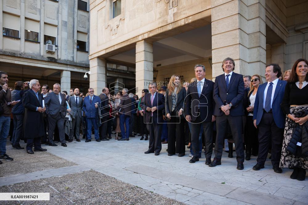 Judges And Magistrates Rally Against The Amnesty Law - Seville