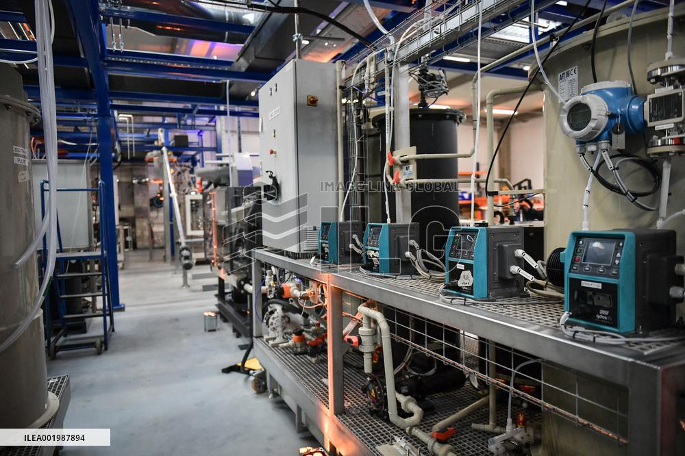 Inauguration Of Eramet Group Battery Recycling Plant - Trappes