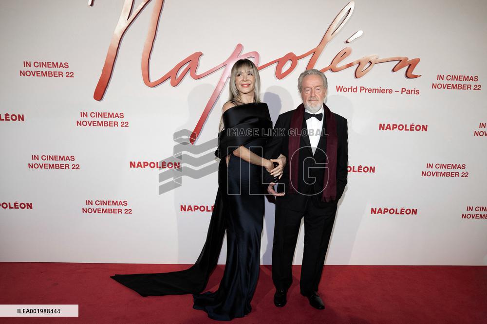 Napoleon World Premiere - Paris