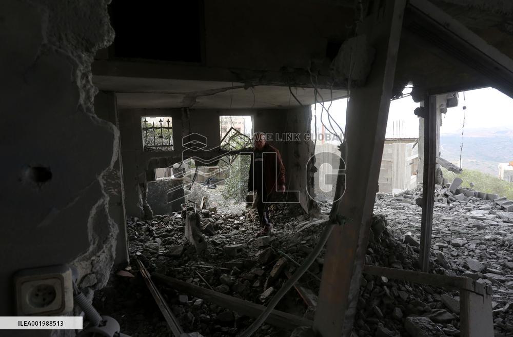 MIDEAST-NABLUS-CLASHES-DAMAGE