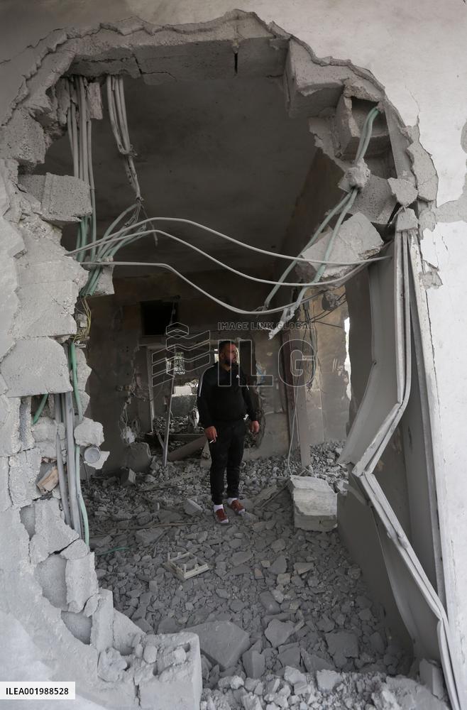 MIDEAST-NABLUS-CLASHES-DAMAGE