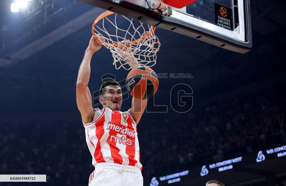 (SP)SERBIA-BELGRADE-BASKETBALL-EUROLEAGUE-CRVENA ZVEZDA VS FENERBAHCE