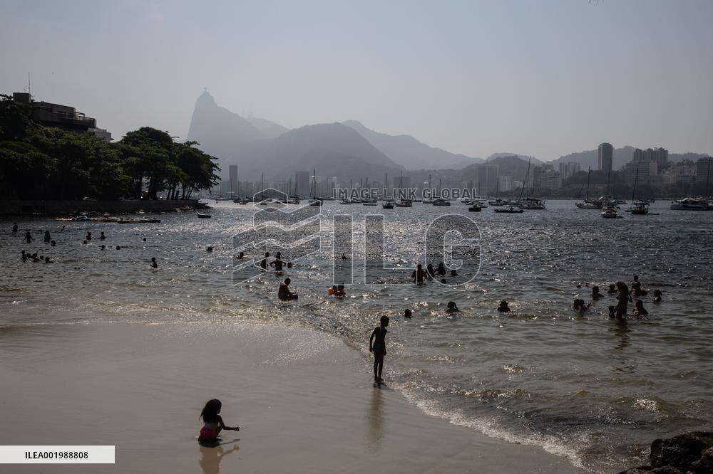 BRAZIL-RIO DE JANEIRO-DAILY LIFE-HEAT WAVE