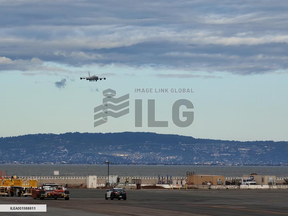 U.S.-SAN FRANCISCO-XI JINPING-ARRIVAL