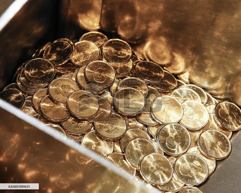 King Charles III Coin Unveiled In Canada - Winnipeg