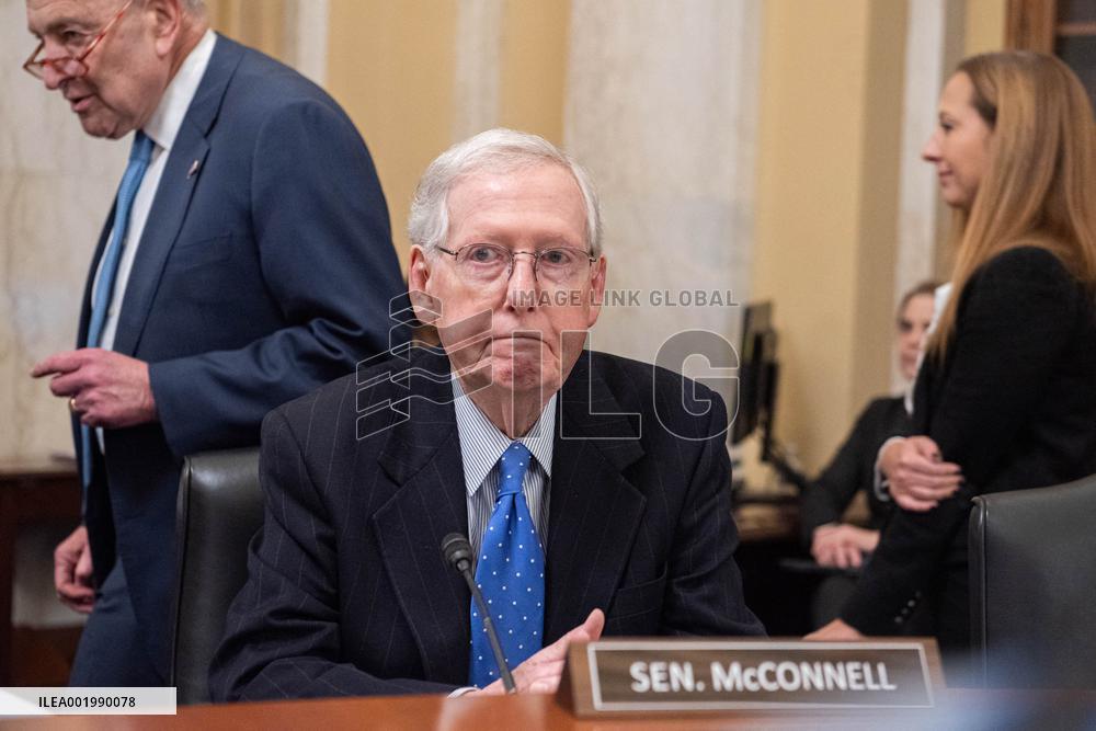 Senate Rules And Administration Meeting - Washington
