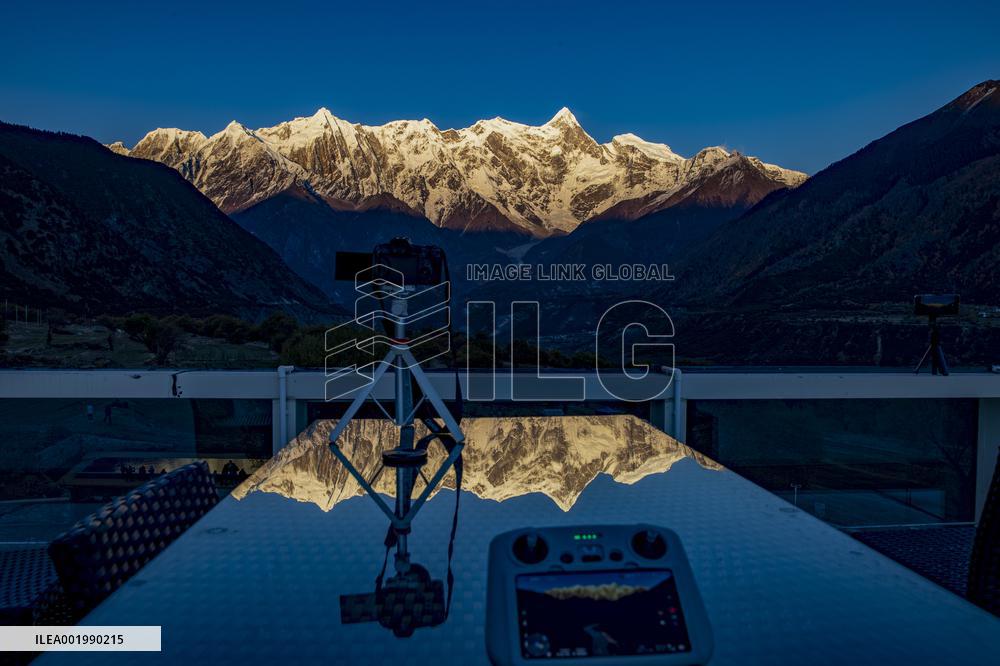 CHINA-TIBET-MOUNT NAMCHA BARWA-SCENERY (CN)