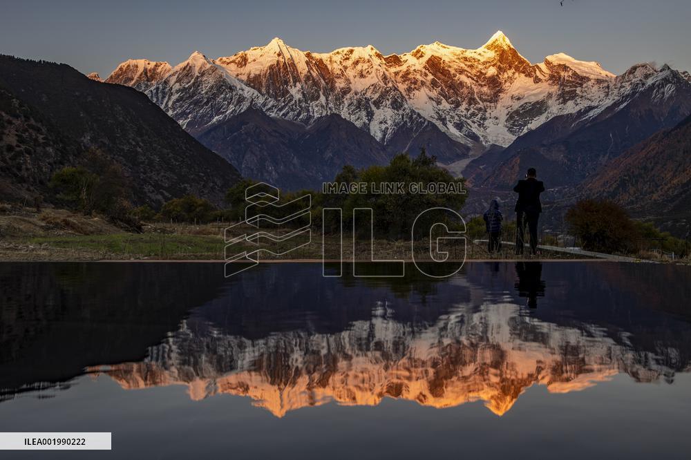 CHINA-TIBET-MOUNT NAMCHA BARWA-SCENERY (CN)