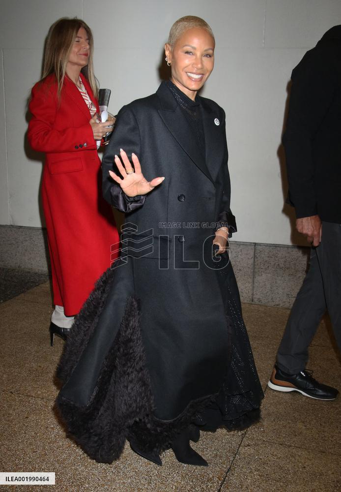 Jada Pinkett Smith At CBS Morning Show - NYC