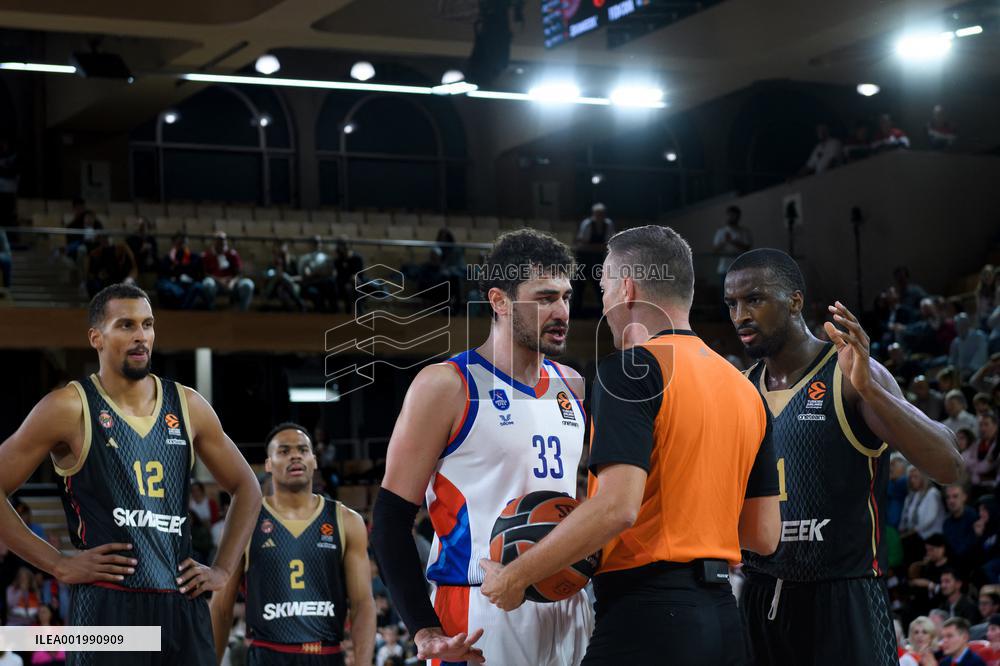 EuroLeague - AS Monaco v Efes Anadolu Istanbul