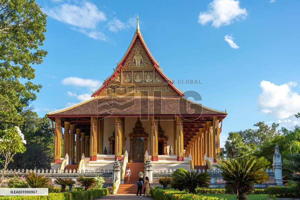 LAOS-VIENTIANE-SCENERY