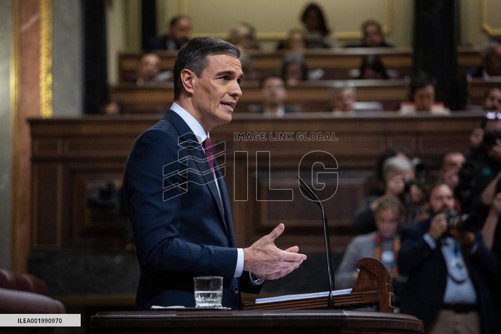 Pedro Sanchez Faces Premiership Vote - Madrid