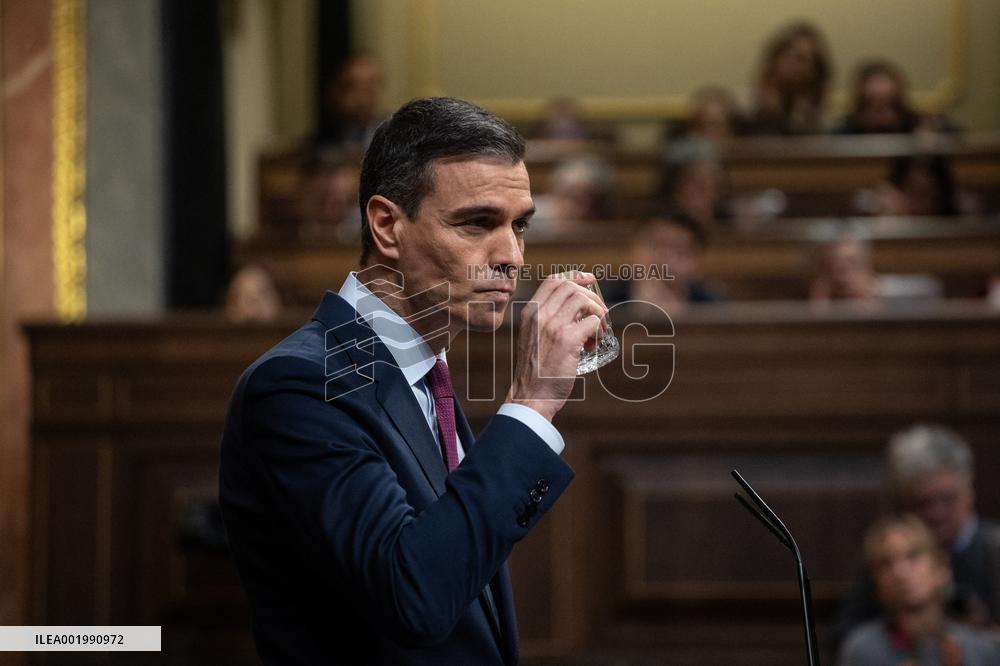 Pedro Sanchez Faces Premiership Vote - Madrid