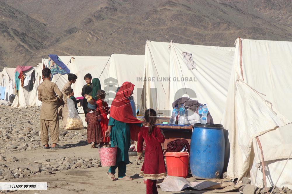 AFGHANISTAN-NANGARHAR-REFUGEES