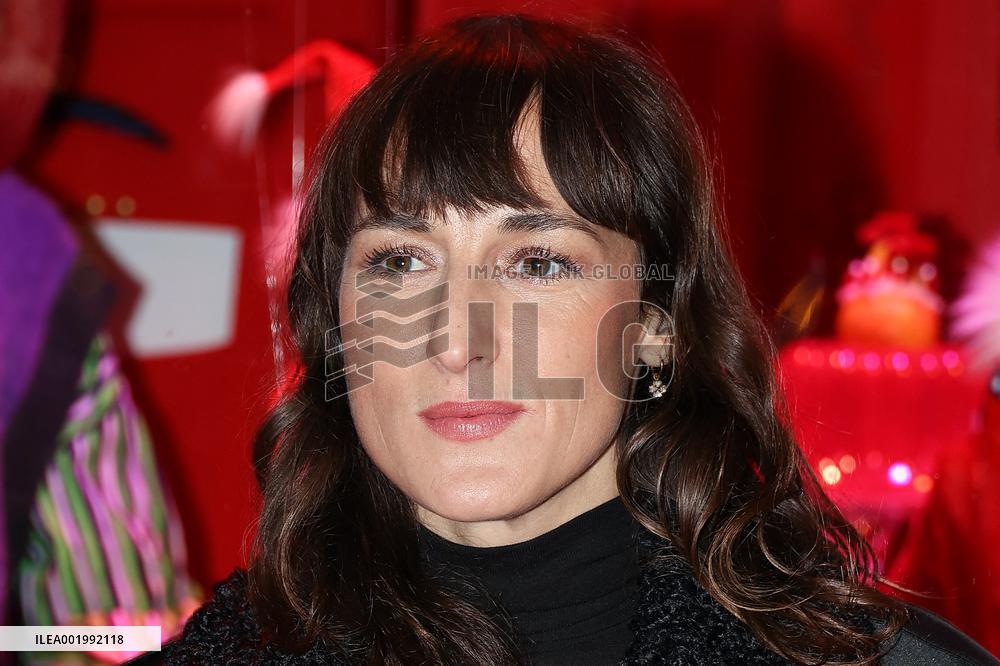 Galeries Lafayette Christmas decorations inauguration