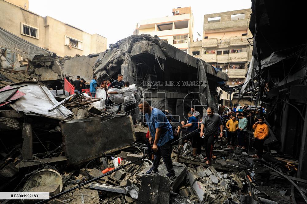 MIDEAST-GAZA-PALESTINIAN-ISRAELI CONFLICT