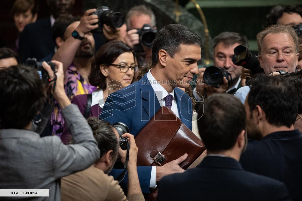 Investiture Debate - Madrid