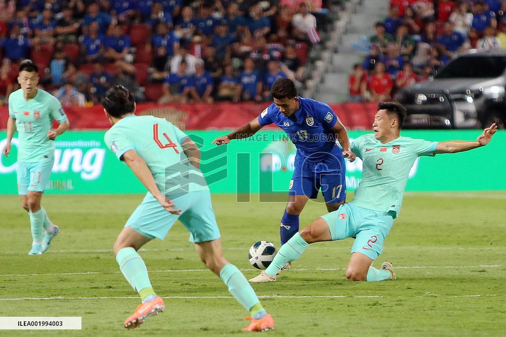 (SP)THAILAND-BANGKOK-FOOTBALL-2026 FIFA WORLD CUP ASIAN QUALIFIER-GROUP C-CHN VS THA