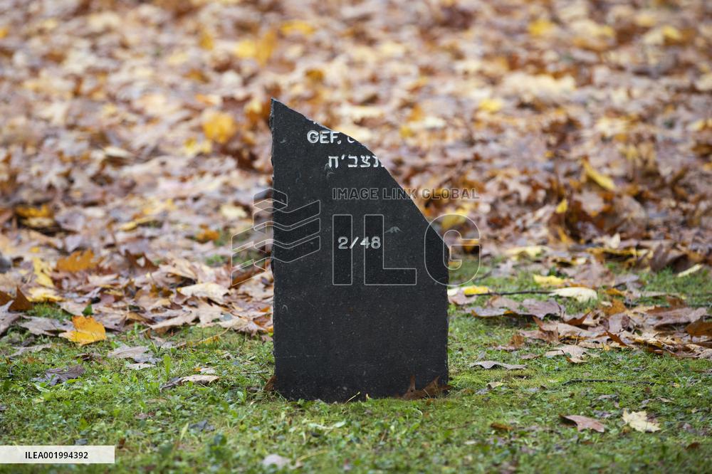 10 Jewish Stelae Vandalized In The German Military Cemetery - Moulin-Sous-Touvent