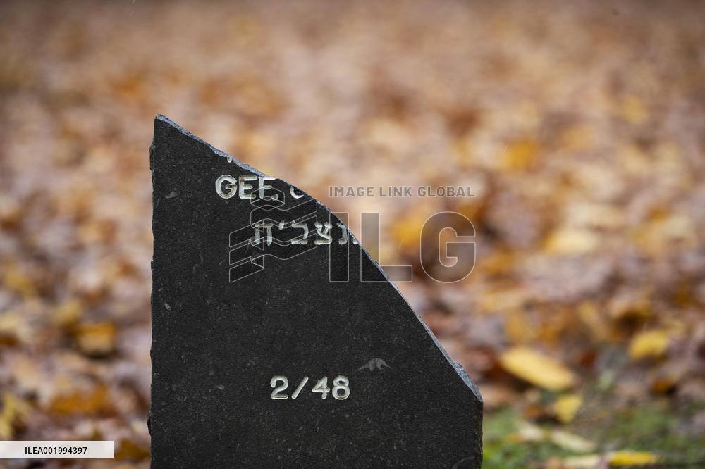 10 Jewish Stelae Vandalized In The German Military Cemetery - Moulin-Sous-Touvent