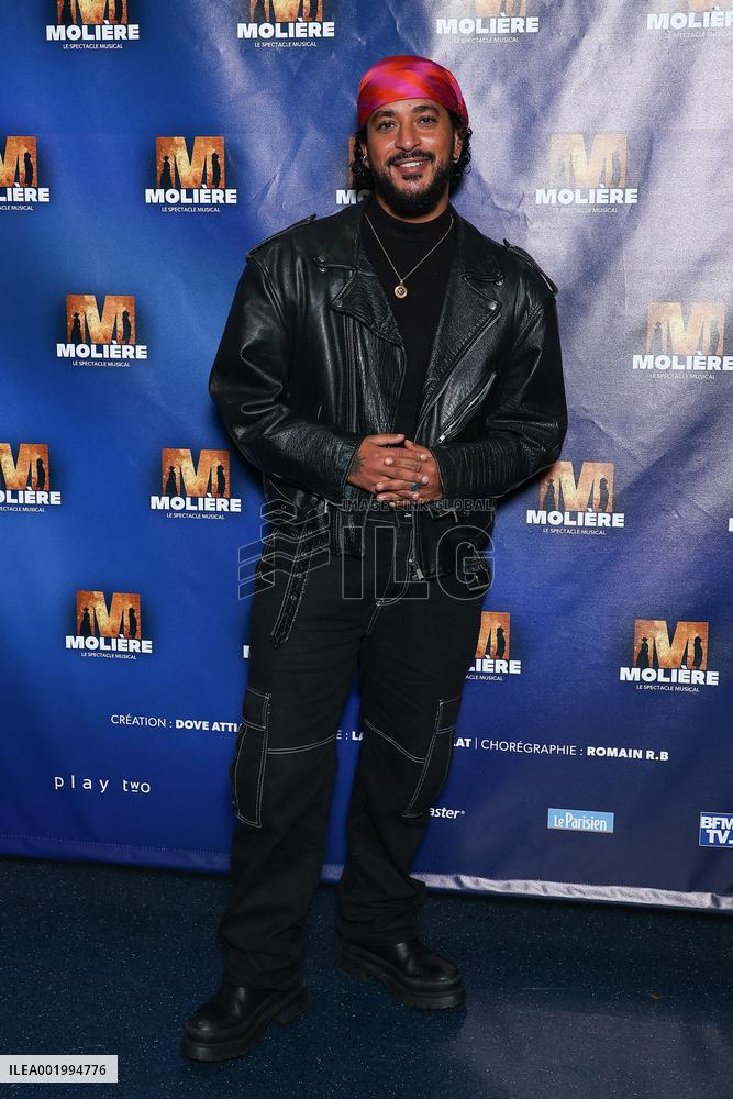 Moliere The Musical Show Photocall At Palais Des Sports, Dome De Paris